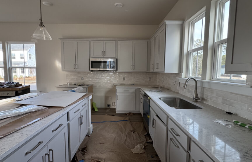 Ashton Woods Givhans Spec Home Lot 1676 Kitchen And Island