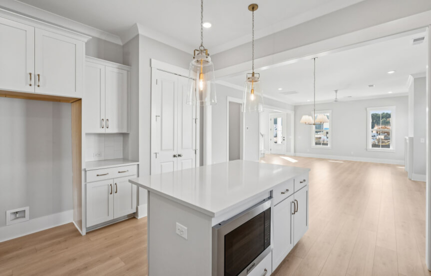 Homes By Dickerson Rutledge Spec Home Lot 1570 Kitchen To Dining Room