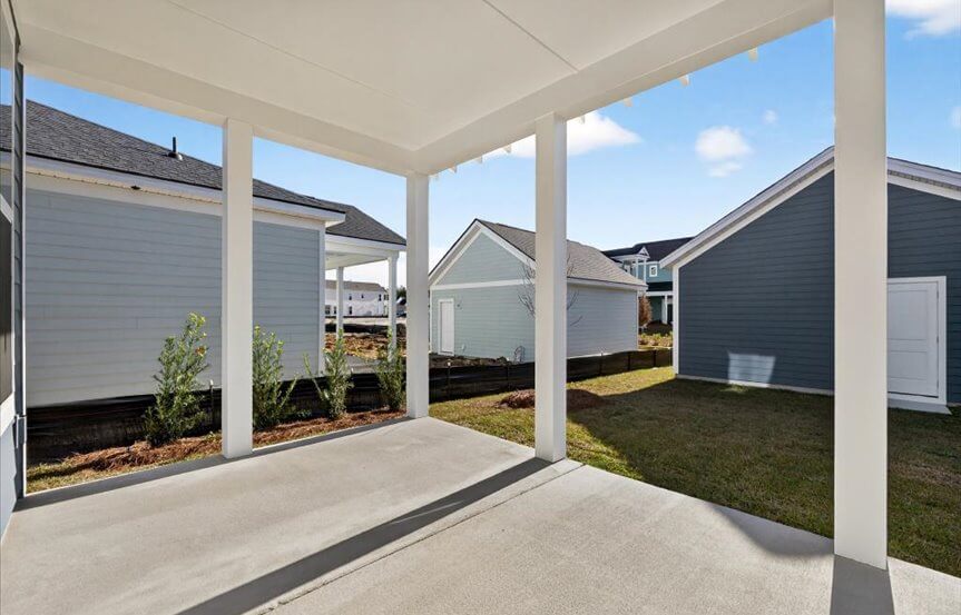 Saussy Burbank Rowan Spec Lot 1610 Rear Patio
