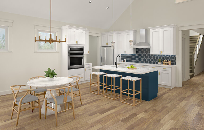 Brookfield Residential Cordova Spec Home Plan Lot 1657 Kitchen