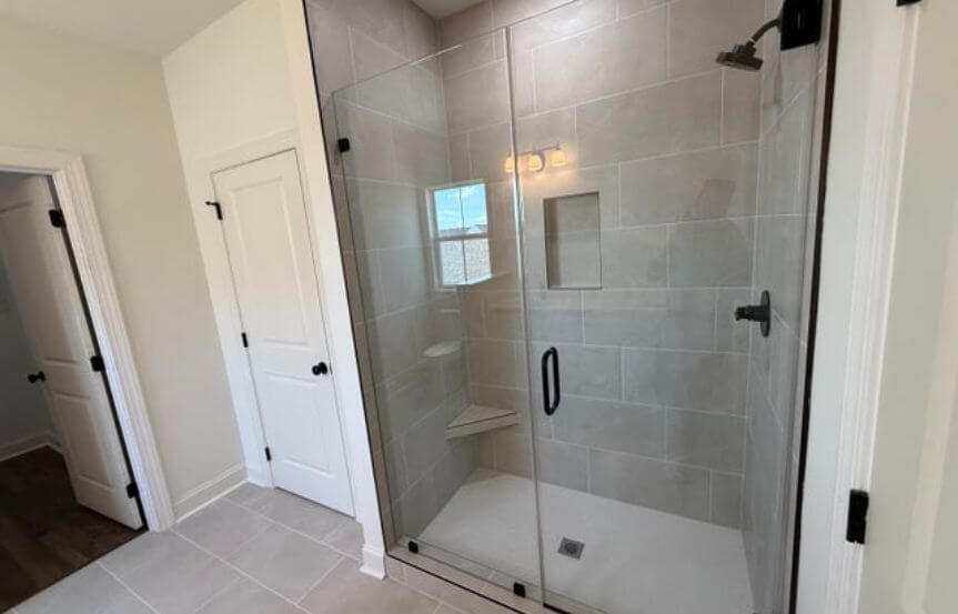New Leaf Madison Spec Lot 1477 Primary Bathroom Zero Entry Shower