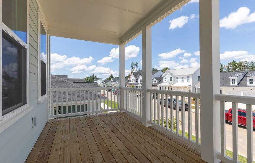 Saussy Burbank Blossom Spec Home Lot 1472 Upstairs Porch