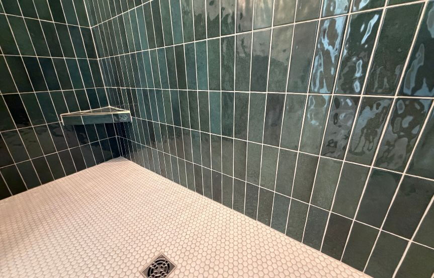 New Leaf Lincoln Spec Home Lot 1631 Shower Floor