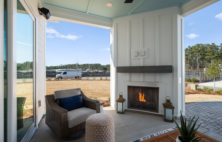 DRB Homes Beaufain Back Patio