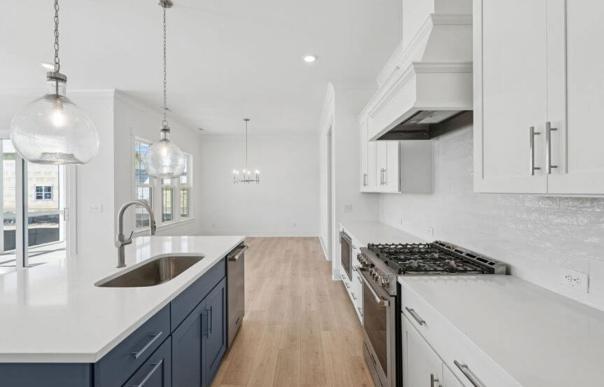 Homes By Dickerson Hutchinson Spec Home Lot 1483 Kitchen To Dining Area