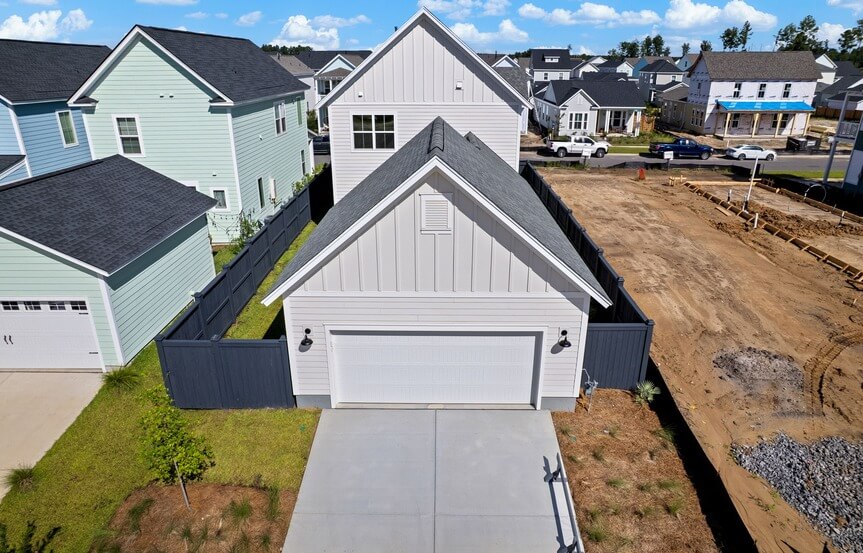 New Leaf Wake Spec Home Lot 1667 Garage
