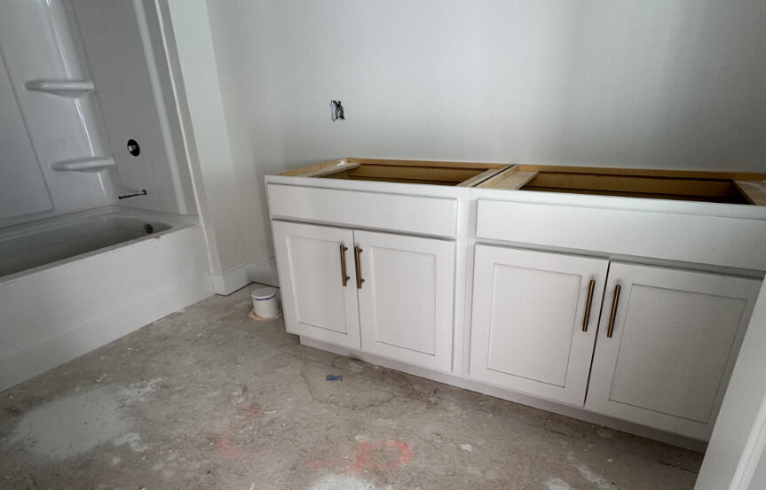 Ashton Woods Azalea Spec Home Lot 1671 Secondary Bathroom