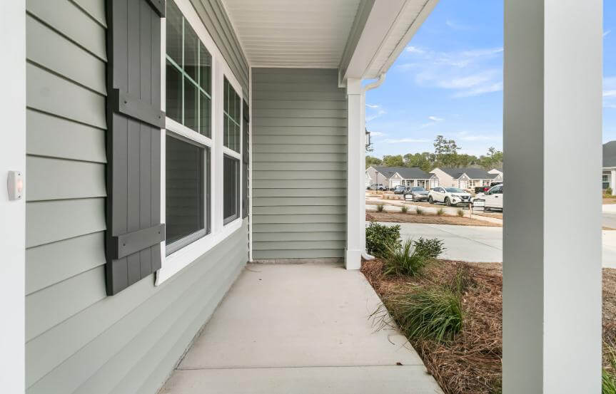 Ashton Woods 55+ Palmetto Spec Home Plan Lot 85 Front Porch
