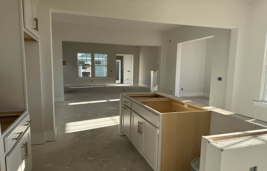 Ashton Woods Azalea Spec Home Lot 1671 Kitchen To Dining