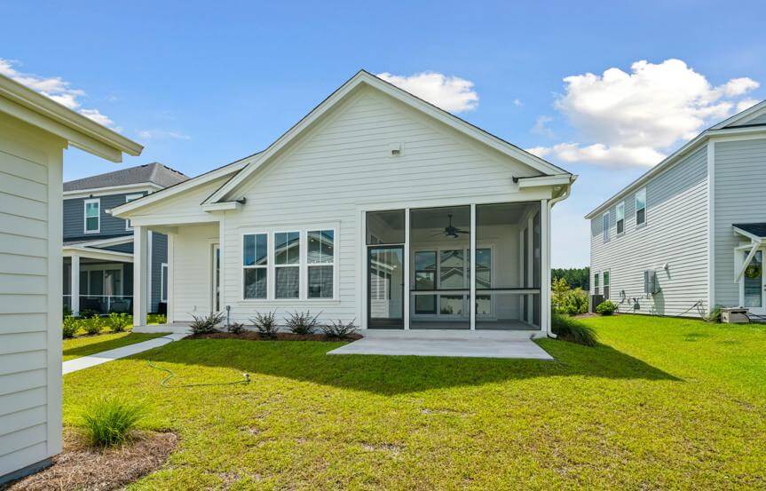 Homes By Dickerson Hutchison 2 Rear Exterior