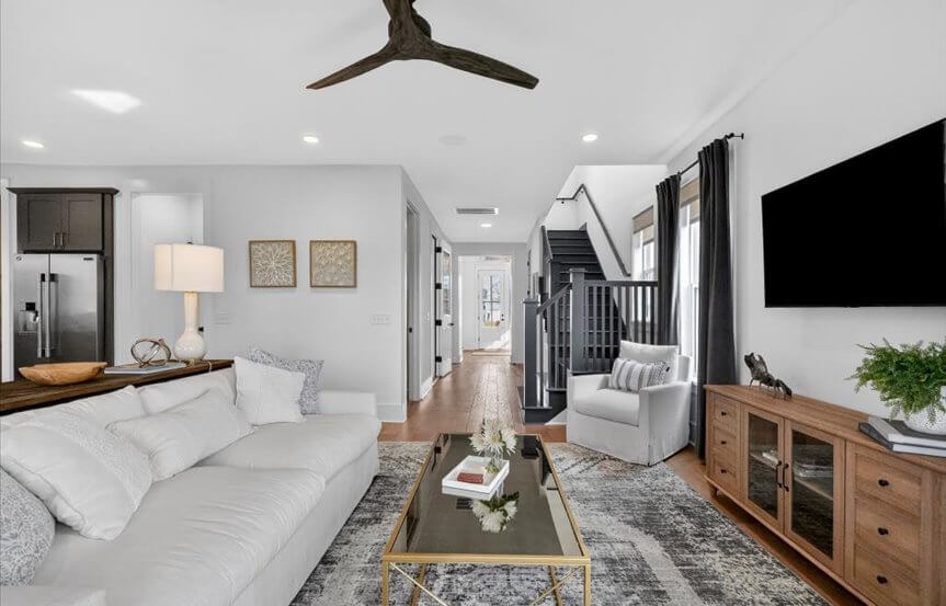 Windward Sales Model Living Room