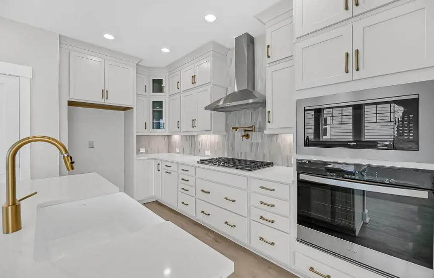 David Weekley Meadowview Spec Home Plan Lot 1480 Kitchen Appliances