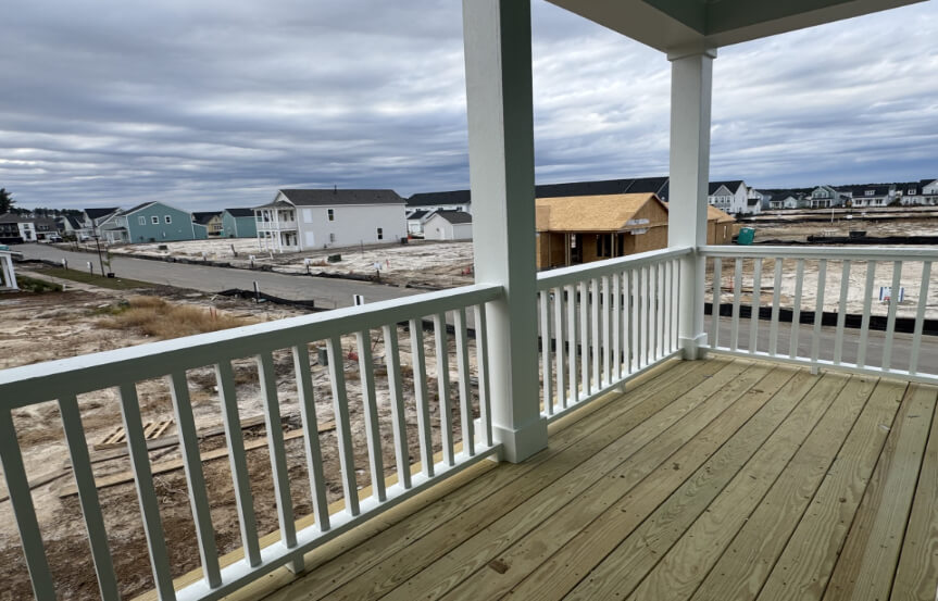 Azalea Spec Home Lot 1671 Upstairs Balcony