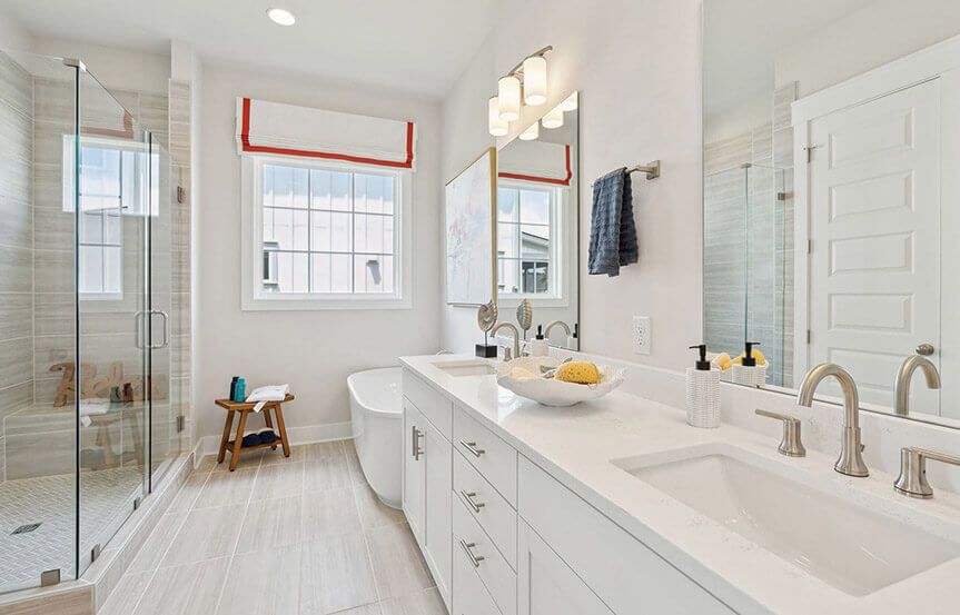 N Towson Main Level Primary Bathroom