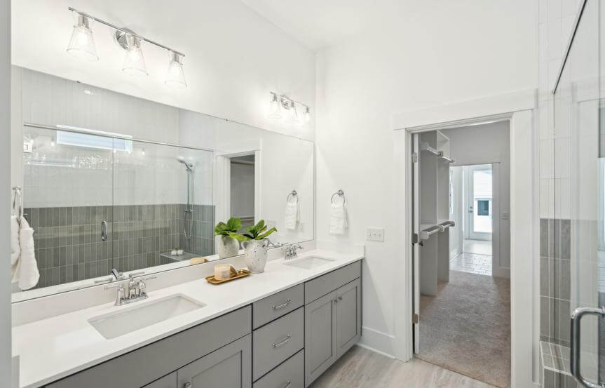 Homes By Dickerson Hutchison 2 Owner's Suite Bathroom